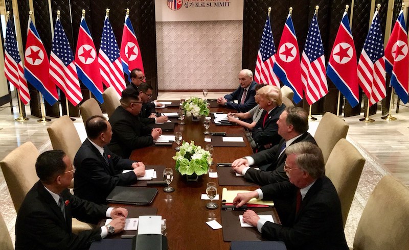 United_states_north_korea_bilateral_meeting_with_respective_delegations-