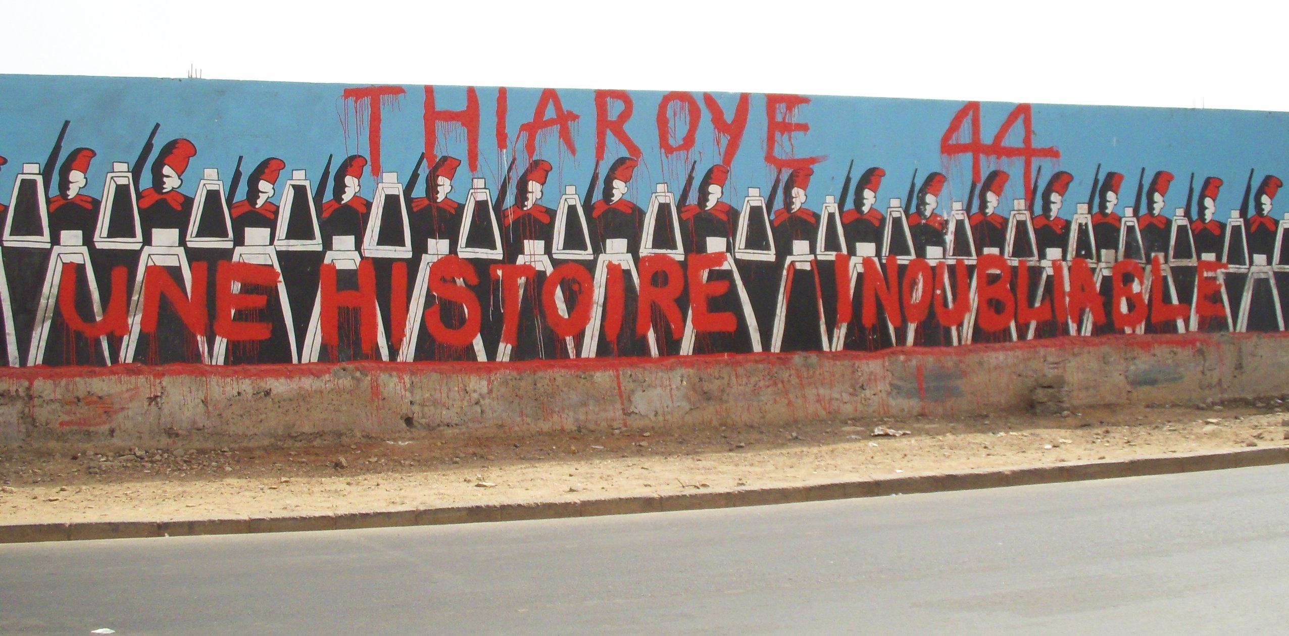 A_mural_in_dakar_senegal_commemerating_the_thiaroye_massacre_of_1944_-_erica_kowal-